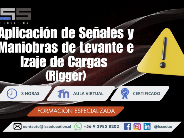 Aplicación de señales y maniobras de levante e izaje de cargas (Rigger)