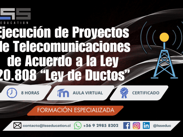 Ejecución De Proyectos De Telecomunicaciones De Acuerdo A La Ley 20.808 "Ley De Ductos"