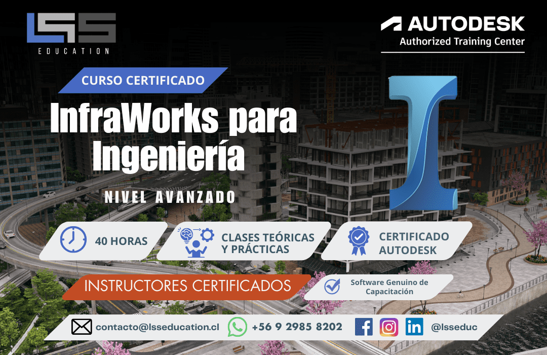 INFRAWORKS PARA INGENIERÍA NIVEL AVANZADO